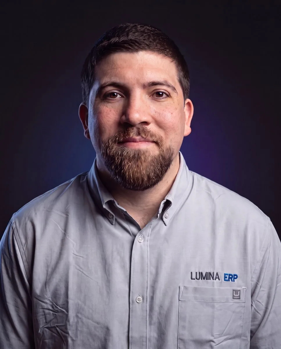 Nickalus Brewer, founder and CEO of Lumina ERP